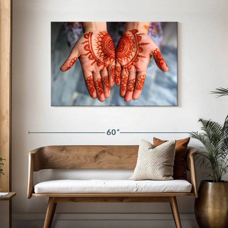 Eid Ul Fitr Mehndi, H 30 po x l 45 po