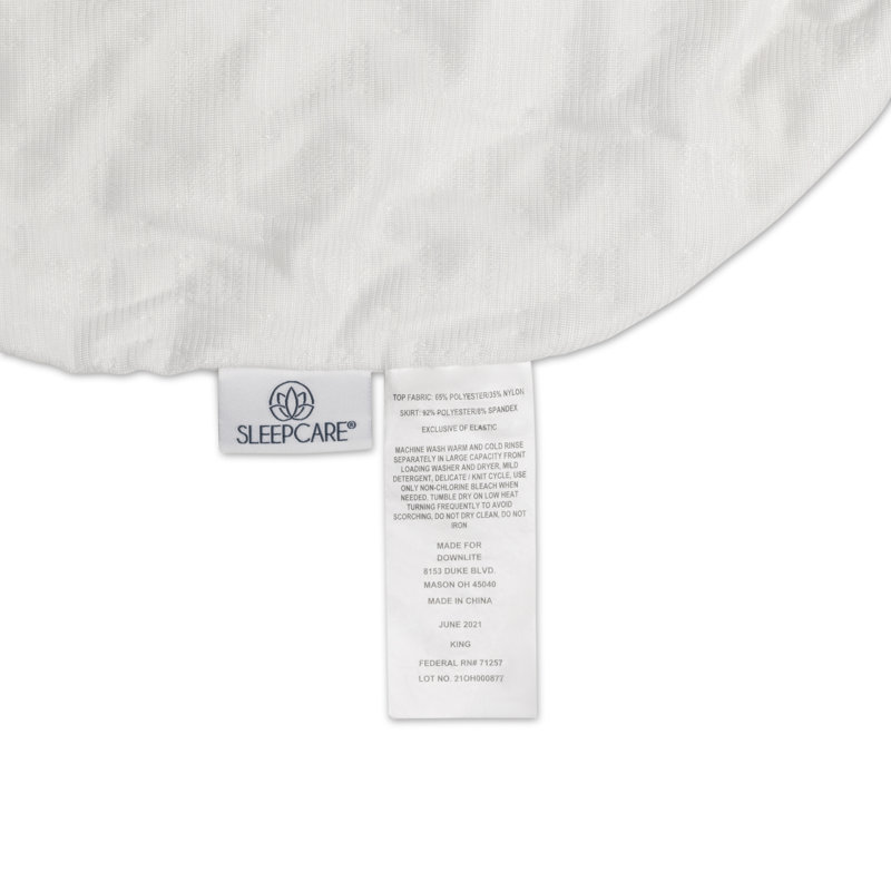 Waterproof Fitted Mattress Protector Case Pack, California King
