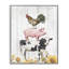 «Farm Animal Stack» et tournesols, estampe numérique, design par Christine Simpson Art-1201091881-1201091886