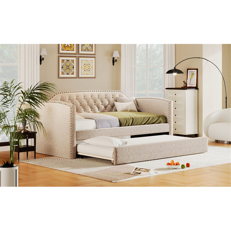 Lit de jour Baltich, Beige