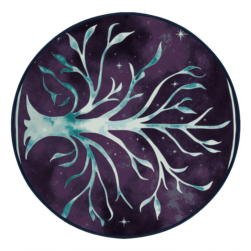 Emerald Horizon Rug, Round 4'