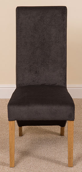 Millicent 48cm H Upholstered Side Chair, Black