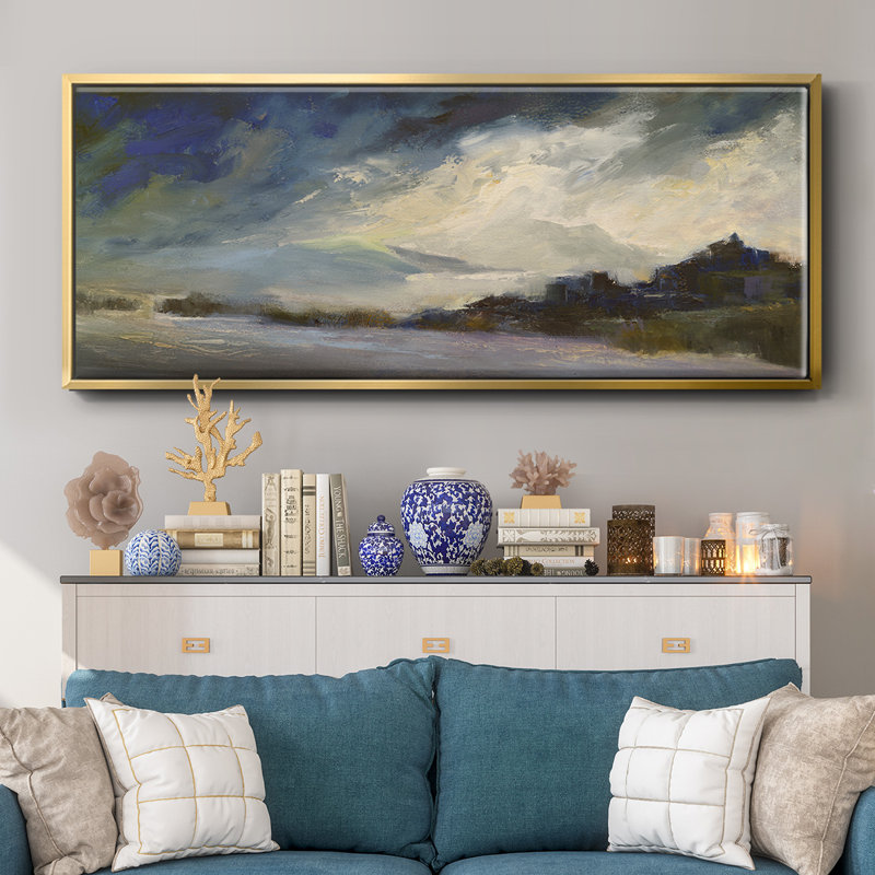 Seaside Sanctuary- Framed Canvas