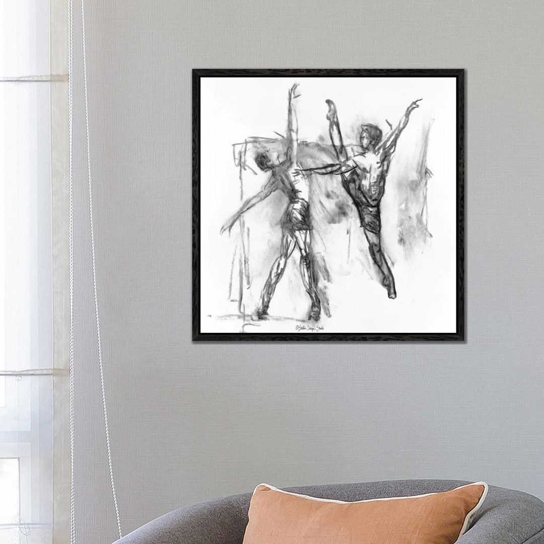 Tanzfigur V von Stellar Design Studio - Galerie-verpackte Leinwand Giclée auf Leinwand