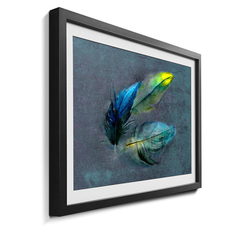 Streetart Easiness - Single Picture Frame Print, 44cm H x 64cm W x 2.2cm D