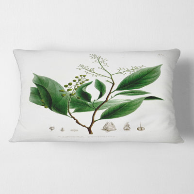 Floral Throw Pillow