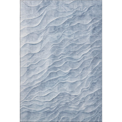 Premium Machine Washable Harjo AMF1614 Waves Rug