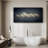 Navy Blue Clouds Artwork, Simple Minimalist Calm Wall Pictures, Giclee Canvas Digital Print Extra Large Framed Wall Art-111653200-111653201