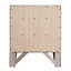 Table de chevet 3 tiroirs, table d'appoint-129468626
