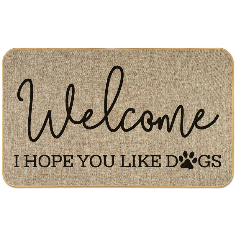 Tapis de cuisine Welcome Dogs Look