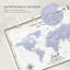 Carte du monde personnalisée «On My List I Push Pin»-2084165589-2082886655