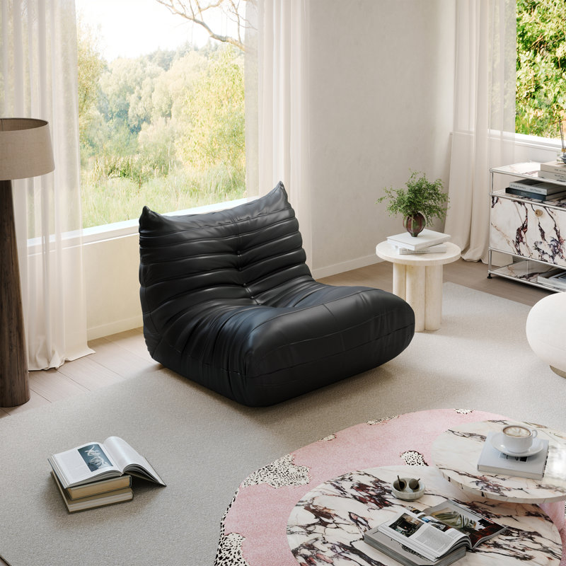 Fauteuil à billes Castille Lazy, Noir
