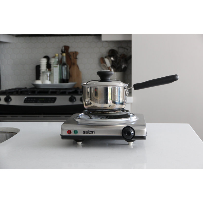 Salton Stainless Steel Portable Cooktop