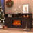 Boyle 58" Farmhouse TV Stand For TV Up To 65" With Electric Fireplace-102053913
