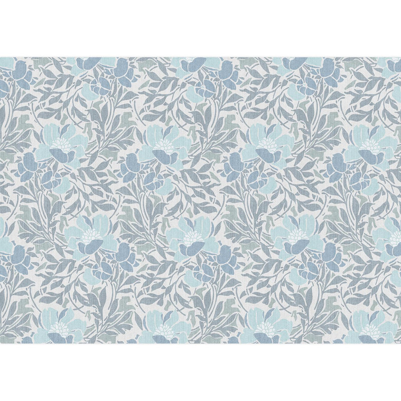 Bordure florale pelez et collez, L 120 po x l 168 po