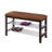 Metal Shoe Bench With Shelves