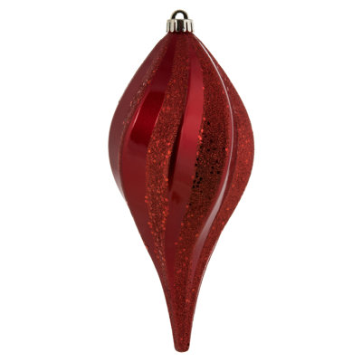 UV Candy Swirl Drop Christmas Ornament