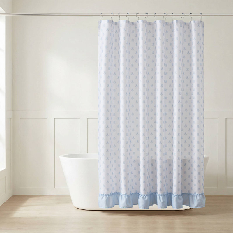 Ensemble de rideau de douche Savanna, Bleu