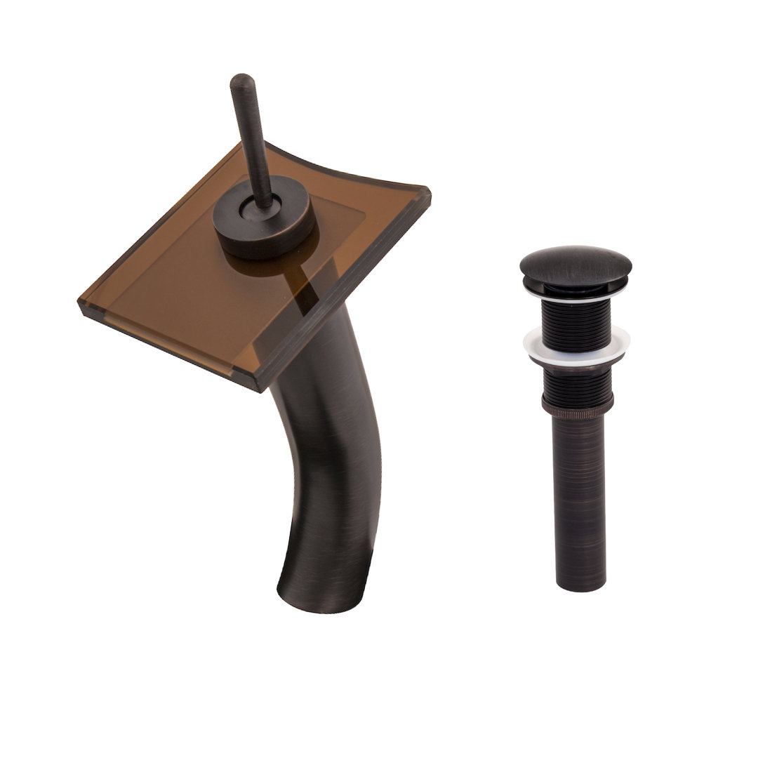 Vessel Sink Faucet Single-handle Bathroom Faucet with Drain Assembly Novatto