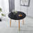 Extensible Table,DINING TABLE,OFFICE TABLE,COFFEE TABLE,Wood Leg,MDF Top,100/140/180X100x75cm,Black Color-1715820578