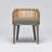Palms 19'' H Upholstered Mahogany Armchair-90795056-91437434