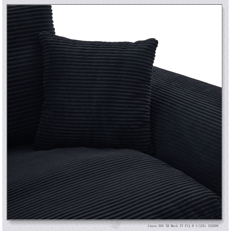 Canapé modulaire modulaire Cloud, canapé moderne et confortable avec housses de coussin amovibles pour un nettoyage facile