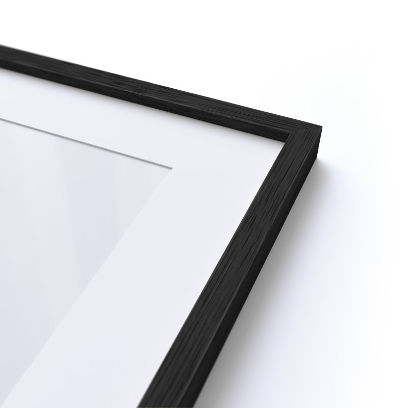 Black Oak Wood 12x12 Picture Frames Set of 3
