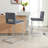 26” Velvet Upholstered Counter Height Bar Stool-1644203366
