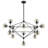 Lehto 15-Light Sputnik Modern Linear Chandelier
