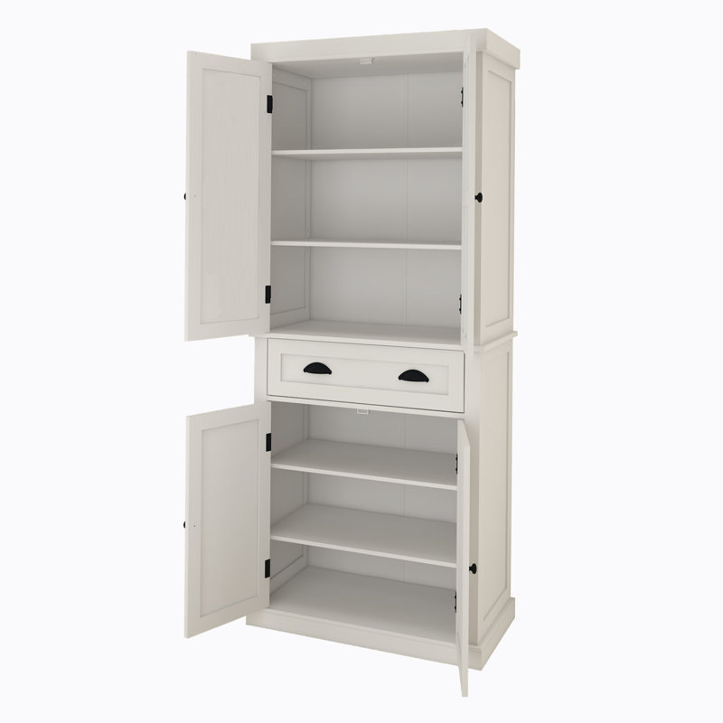 Armoire de rangement à 1 tiroir de 29,92 po de largeur Azarah