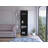 Kava 71" Tall Bar Cabinet with 16 Cubbies, Shelf, Concealable Tray and Double Door-2055761459