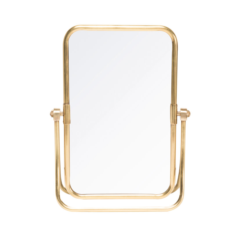 Leer Metal Floor Mirror