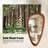 Irregular Natural Wood Frame Wall Mirror-1530324969-1530324964