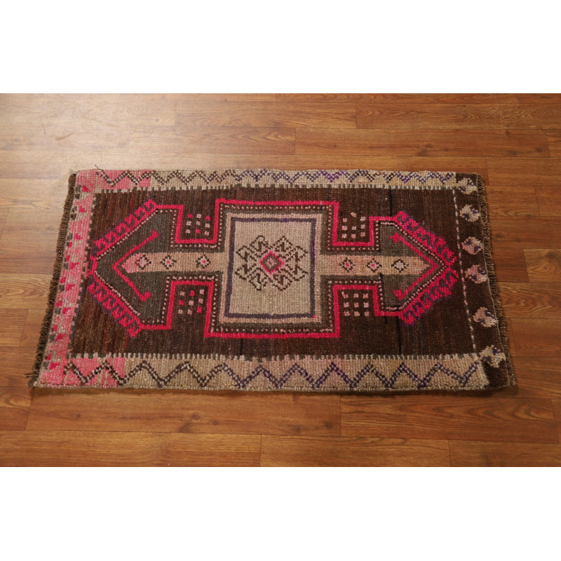 Tapis oriental tribal en laine Anatolian