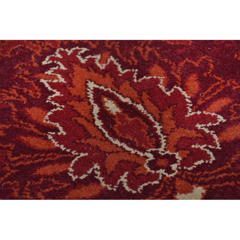 Oriental Wool Hand Woven Area Rug, Rectangular 240 x 340 cm