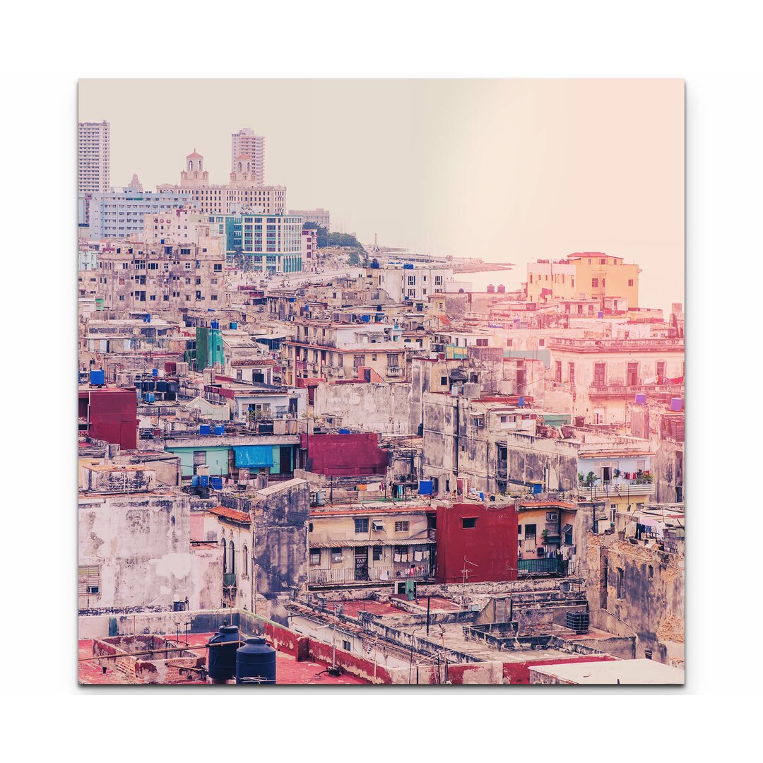 Leinwandbild Blick auf Cuba – Havana