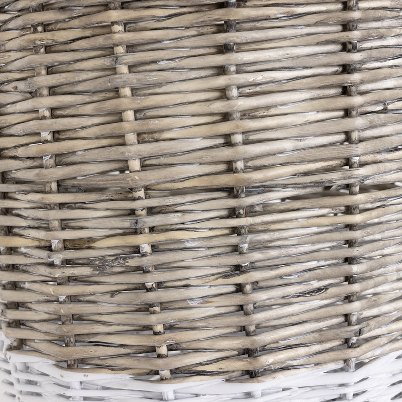 Wicker Log Carrier