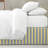 Gino Stripe Cotton Tailored Bed Skirt-102348366-102348370