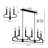 Black Rotating Candle Chandelier