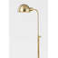 Devon 1 - Light Floor Lamp By Mark D. Sikes - Aged Brass Frame