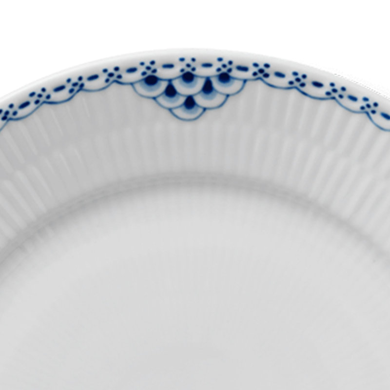 Princess Royal Copenhagen Plate, 8.7" W