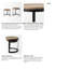 Tables gigognes 3 pieds