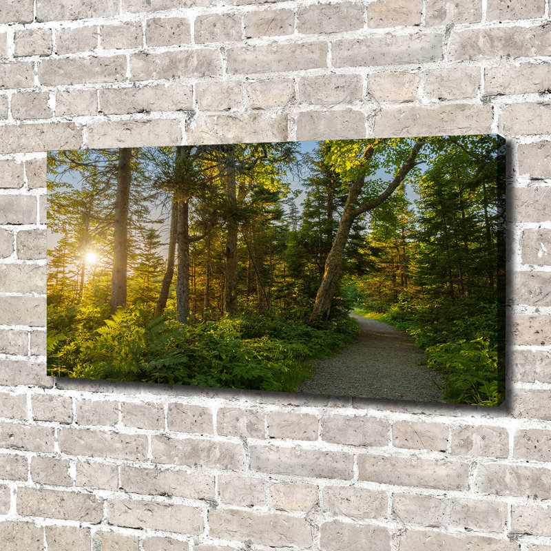 Forest 1 Piece Wrapped Canvas Wall Art