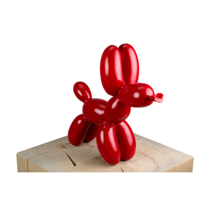 Sculpture Small and Fine Ashvik, Red
