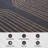 Geometric Border Dark Gray/Natural Easy-Care Jute-Style Indoor/Outdoor Flat Woven Area Rug-648601958-648601956