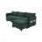Oversized Modular Sectional Sofa With Movable Ottoman, 4-Seat Modern Corduroy Set, Convertible L-Shaped Couch For Versatile Living-1691955838