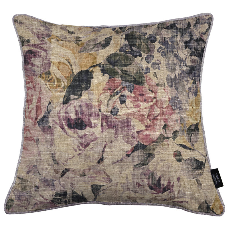 Ketterman Floral Square Cushion Cover, 43 x 43cm