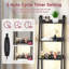 141cm H x 42cm W Metal Etagere Bookcase