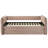 1pc Modern Daybed With Trundle, Mauve Finish, Button And Nailhead Trim, Solid Wood For Bedroom Home Office, Mattress Not In Package Built - Shade, Design, Strong Supplied-212619727