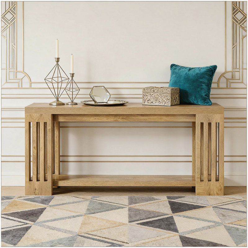 Console Farmhouse avec beaucoup de rangement